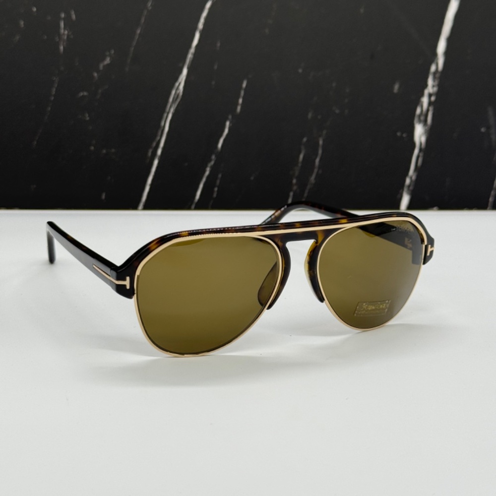 NEW TOM FORD FT0929/S 52J AVIATOR SUNGLASSES TOM FORD MARSHALL TF929 52J - Picture 4 of 11